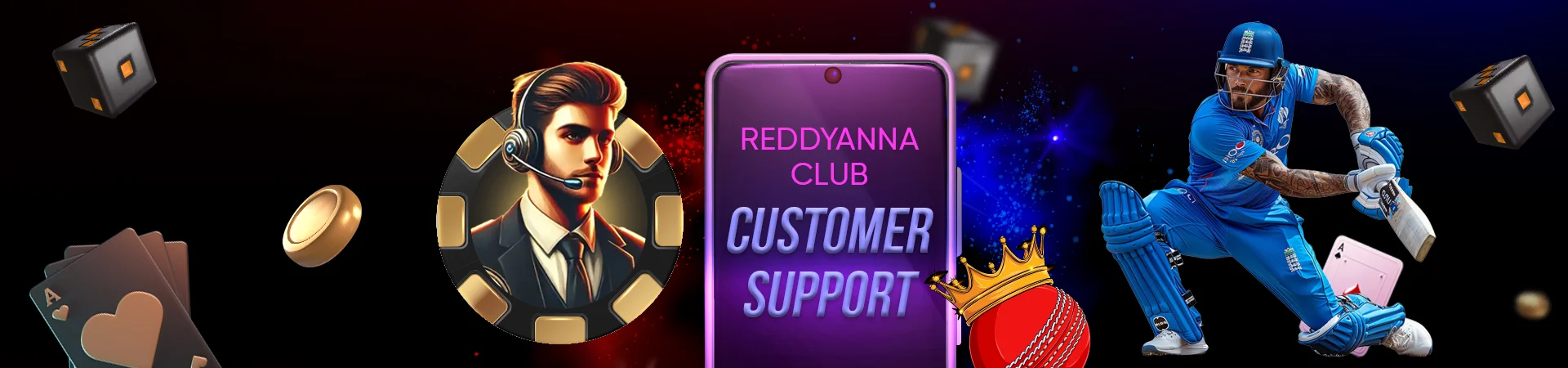 Reddybook club Customer Support
